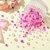 1000Pcs 3 Styles Glass Rondelle Beads GLAA-CJC0009-09D-5