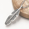 Tibetan Style Alloy Pendants TIBEP-Q078-27AS-RS-5