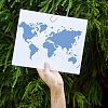 Large Plastic Reusable Drawing Painting Stencils Templates DIY-WH0202-438-7