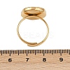304 Stainless Steel Enamel Open Cuff Rings for Women RJEW-K301-06A-01-5