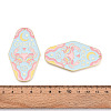 Rack Plating Alloy and Enamel Big Pendants X1-ENAM-T021-29J-3