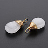Natural Quartz Crystal Pendants G-S359-294H-3
