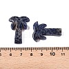 Natural Sodalite Coconut Tree Pendants G-N342-02A-3