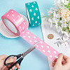 2 Roll 2 Colors Adhesive BOPP Packing Tape AJEW-GO0001-98-3