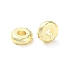 Rack Plating Brass Spacer Beads KKB-I709-02B-G-1