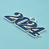 Alloy Enamel Pendants PALLOY-ZX001-12S-04-3