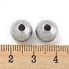 Brass Textured Beads KK-P258-05B-P-3