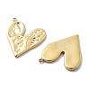 PVD Vacuum Plating 304 Stainless Steel Pendants STAS-R130-29G-2