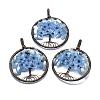 Natural & Synthetic Gemstone Pendants G-E529-A-2
