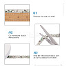 2 Yards Hotfix Rhinestone Tape DIY-BT0001-32-4