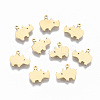 304 Stainless Steel Charms STAS-S116-074G-1