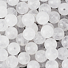 120Pcs Round Natural White Jade Beads G-PA0001-07A-1