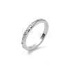 304 Stainless Steel Cubic Zirconia Finger Rings for Women RJEW-F189-01P-2