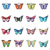 40Pcs Alloy Enamel Pendants ENAM-YW0005-25A-1