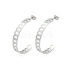 304 Stainless Steel Stud Earrings EJEW-Z089-12P-4