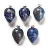 Natural Lapis Lazuli Pendants G-M424-02P-10-1