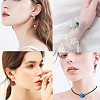 5 Strands Handmade Polymer Clay Beads CLAY-SC0001-45A-7