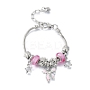 Alloy Enamel European Beads Charm Bracelets BJEW-F495-22P-2