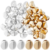 64Pcs 2 Colors Brass Bead KK-CN0002-68-1