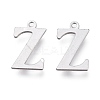 Tarnish Resistant 304 Stainless Steel Charms STAS-H112-Z-P-1