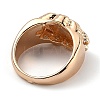 (Jewelry Parties Factory Sale)Alloy Enamel Finger Rings LS-RJEW-H539-04D-LG-2