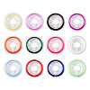 12 Rolls 12 Colors Strong Stretchy Beading Elastic Thread EW-TA0001-05-2