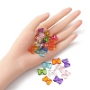 Transparent Acrylic Pendants TACR-YW0001-79-4