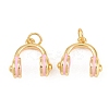 Brass Pendants KK-P353-22G-01-1