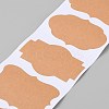 200Pcs Printable Blank Kraft Paper Self Adhesive Stickers STIC-WH20002-38-1
