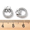 Micro Pave Cubic Zirconia Pendants KK-M102-09P-3
