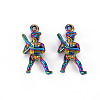 Rainbow Color Alloy Pendants PALLOY-S180-292-NR-2
