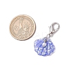 Shell Shape Resin Pendant Decorations HJEW-JM03245-3