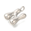 Rack Plating Brass Pendants KK-I722-01P-N-2