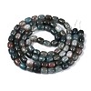 Baking Paint Crackle Glass Beads Strands DGLA-N019-01B-11-3