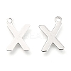 Non-Tarnish 201 Stainless Steel Charms STAS-C021-06P-X-2
