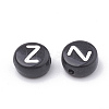 Opaque Acrylic Beads X-SACR-N002-02Z-1