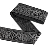 7M Ethnic Style Embroidery Polyester Ribbons OCOR-WH0070-119B-03-1