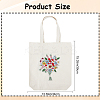 1 Set DIY Tote Bag Embroidery Kit DIY-CP0011-21B-2