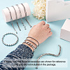 Unisex 304 Stainless Steel Chain Bracelets BJEW-TA0001-05P-9