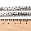 201 Stainless Steel Box Chain Necklaces for Men LS-STAS-V011-01B-P-1-5