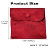 6Pcs 6 Colors Velvet Jewelry Pouches ABAG-CJ0001-04-8