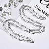 Brass Paperclip Chains MAK-S072-14C-P-4
