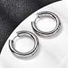 316F Stainless Steel Hoop Earrings EJEW-D341-01F-P-3