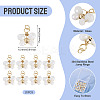 20Pcs Glass Pendants PALLOY-TAC0214-5