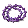Synthetic Turquoise Dyed Beads Strands G-P507-06A-3