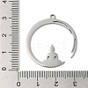 Non-Tarnish 201 Stainless Steel Pendants STAS-B049-12P-3