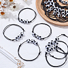 20Pcs Plastic Football Braided Bead Bracelet BJEW-SP0001-20-4