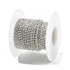 Iron Rhinestone Glass Cup Chain CH-U001-01X-1