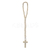 Printed Wooden Cross for Door Knob Protection HJEW-JM02802-3