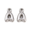 304 Stainless Steel Pendants STAS-S186-12-P01-2